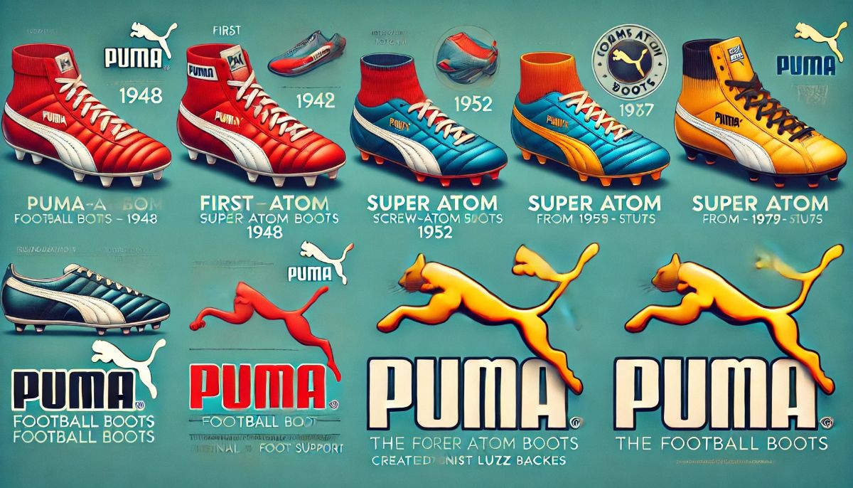 Эволюция футбольной обуви Puma