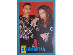 2 Unlimited Музыкальные открытки, Original Music Card, винтажные почтовые  открытки, Intpressshop