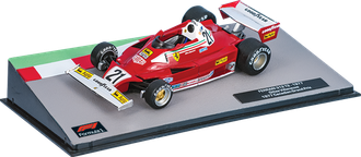 Formula 1 (Формула-1) выпуск №11 с моделью FERRARI 312 T2 Жиля Вильнёва (1977)