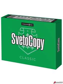 Бумага офисная А4, класс «C», SVETOCOPY CLASSIC, 80 г/м2, 500 л., International Paper, белизна 146% (CIE). 110086