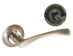 Комплект ручек АЛЛЮР АРТ "ОСКАР" MAB (1330) мат.бронза [49531]