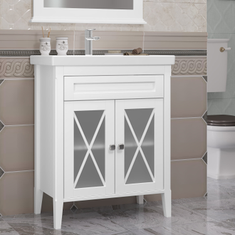 КОМПЛЕКТ МЕБЕЛИ ПАЛЕРМО 70 БЕЛЫЙ