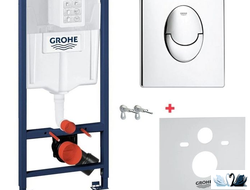 Инсталляция Grohe Rapid SL 38750001, в сборе с Skate Air хром (4 В 1 в сборе)