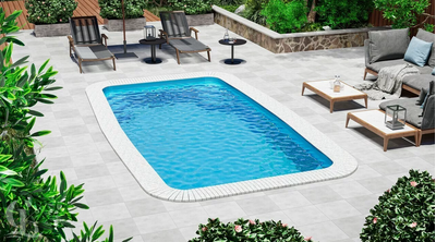 Композитный бассейн 5 х 2,7 х 1,4 м "Капри" от Farol