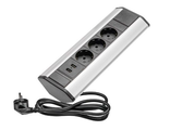 Удлинитель угловой на 3 розетки 2 USB TRINGLE G17070 11.107.03.012