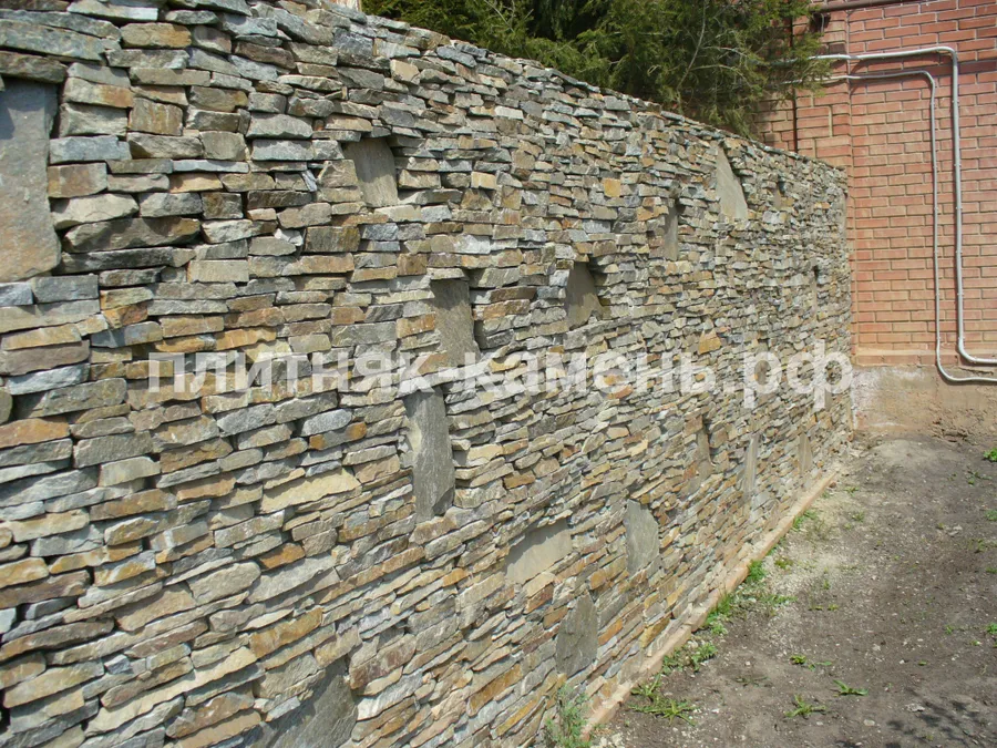 натуральный камень, плитняк продажа, укладка  