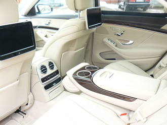 Мерседес S-Класс (Mercedes-Benz S-Klasse Long W222) Белый