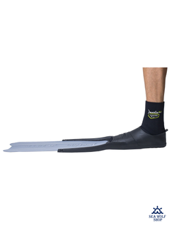 Ласты длинные 43/44 разборные Marlin DEEP S Soft grey L