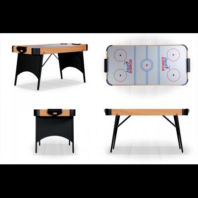 Аэрохоккей «Rider» 5 ф (светло-черный, складной)