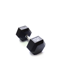 Гантель 27,5 кг гексагональная Original FitTools