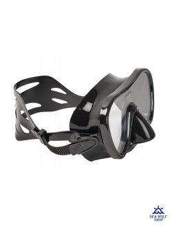 Маска для дайвинга Seac Sub Salina black, черная