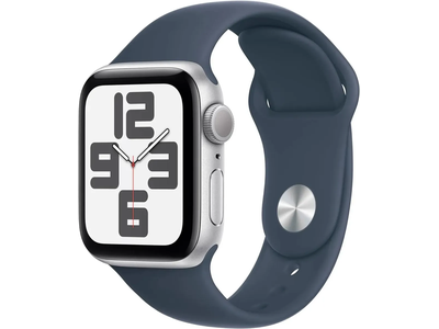 Apple Watch SE 2022 40mm  (MRE33LL/A) (2023) Серебристо синий