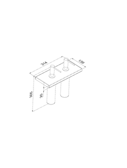 Модуль для двух дозаторов R1631 Manhattan Original