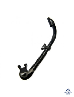 Маска для дайвинга с трубкой Sargan Агидель BLACK, комплект