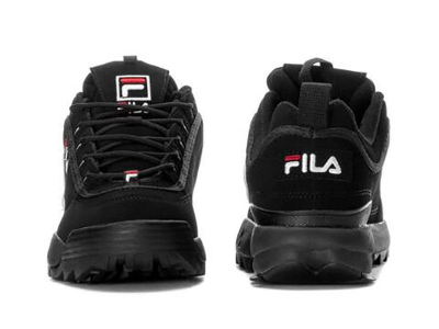Fila Disruptor 2 Черные с белым, кожа