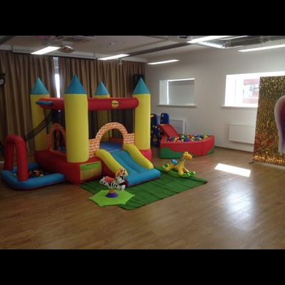 Надувной батут «Мини замок 4 в 1»