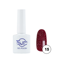 Гель-лак FOR YOU Red Diamond № 15