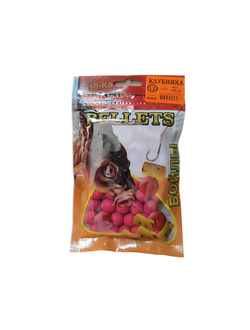 Бойлы тонущие Boiles "Fish-ka" Диаметр 12-14мм, вес 100гр/ аромат КЛУБИКА