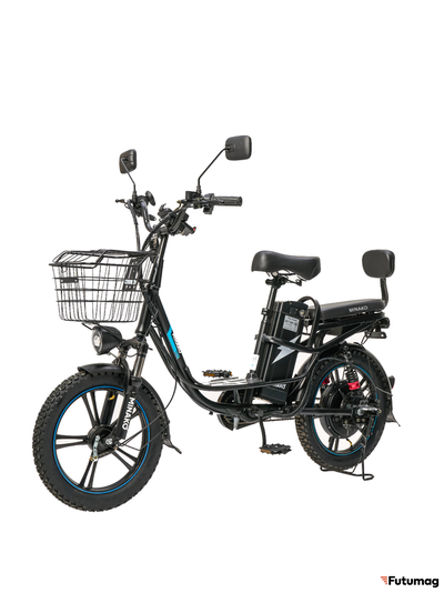 Электровелосипед Minako V.8 Pro черный