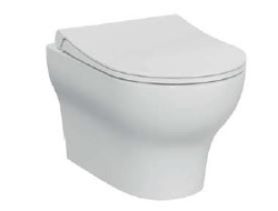 Комплект: подвесного безободкового унитаза VitrA Zentrum (с сиденьем микролифт, инсталляцией и кнопкой Root Square), хром глянцевый 9879B003-7200