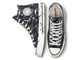 Кеды Converse Chuck Taylor 70 Archive Paint Splatter Черные Высокие