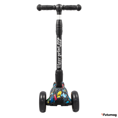 Детский самокат TechTeam Tiger Print 2022 Экстрим