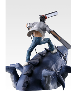 Фигурка Человек-бензопила (Chainsaw Man Ichiban Kuji, Mega Impact)