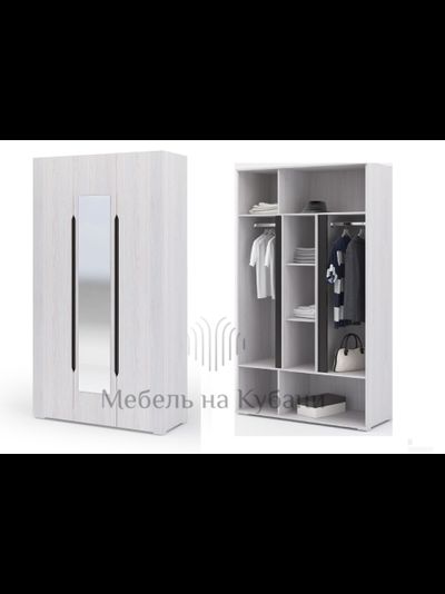 Валенсия ШК 012 шкаф 3 створчатый
