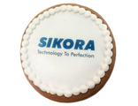 Пряник круглый с логотипом Sikora