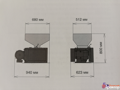 Вальцовая плющилка ROmiLL M300