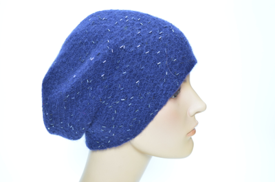 Женский берет Италия со стеклярусом