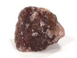 Кварц клубничный, необработанный "дикий" образец, Бразилия (42*33*27 мм, 52 г) №35143