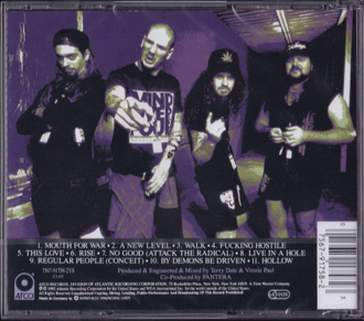 Купить диск Pantera - Vulgar Display Of Power в интернет-магазине CD и LP "Музыкальный прилавок" в Л