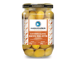 Оливки MARMARABIRLIK с косточкой, 670 гр