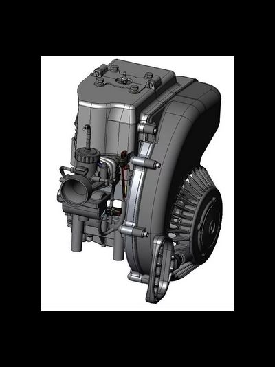 Двигатель РМЗ-250 K90500250-01ЗЧ для TIKSY 2Т