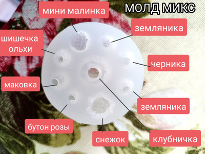 "Мечта мастерицы" (мини) Набор силиконовых форм и каттеров