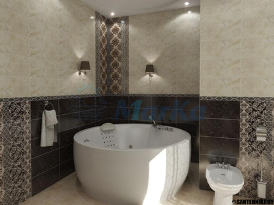 Ванна акриловая 1Марка 1,8*1,8 ОМЕГА круглая 600л (каркас+панель)