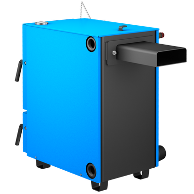 Напольный твердотопливный котел Кобальт 35