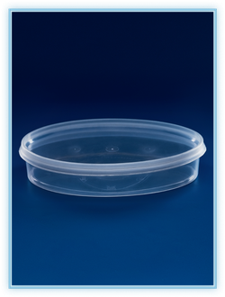 Банка 250 мл. эллипс с крышкой/10шт. в упаковке