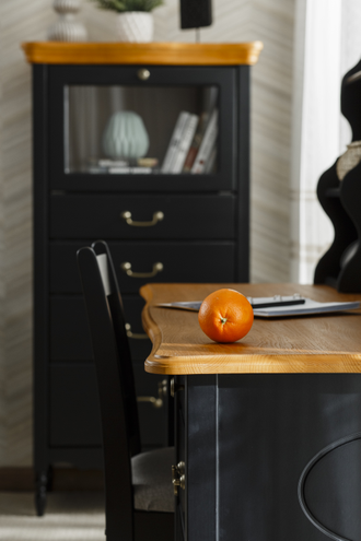 СТОЛ ПИСЬМЕННЫЙ Айно №2 ИЗ МАССИВА СОСНЫ НА ВЫСОКИХ НОЖКАХ 142 Х 62,5 Х 76 СМ