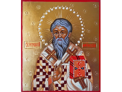 Иерофей, Священномученик, епископ Афинский. Рукописная икона.