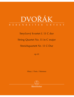 Dvorák, Antonín String Quartet no. 11 in C major op. 61