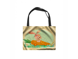 Сумка-шоппер  горизонтальная год Кролика №6