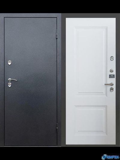 Дверь входная металлическая с терморазрывом ТЕРМО БЕЛАЯ купить в Челябинске | КВИРТЕК