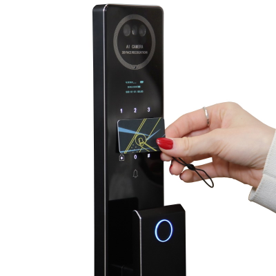 Биометрический врезной дверной замок Smart lock Y 12