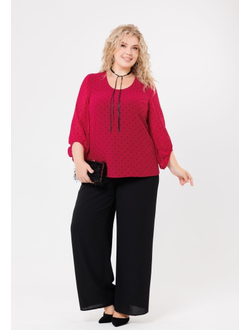 Блуза 15197 бордо 52-60р Sale