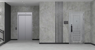 Стальная дверь   Лира (биометрический замок Smart lock K06)