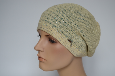 Берет желтый женский Vizio Италия 7079 фото