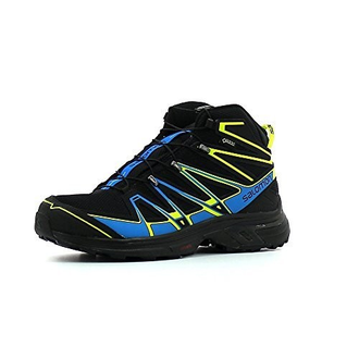 Ботинки SALOMON X-CHASE MID GTX Bk/Bl/Gecko  391832  (Размеры: 8; 8,5; 9,5)