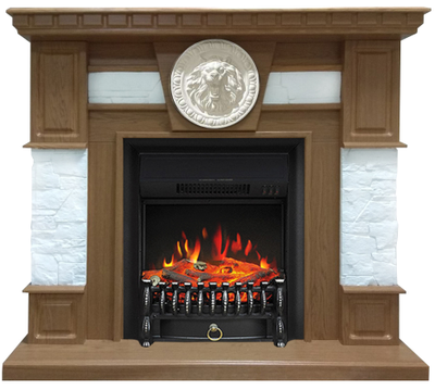 Электрокамин Порту DN M2 с очагом Fobos